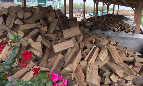 Melange de bois de chauffage de 24 mois en buches, Tuin en Terras, Brandhout, Blokken, Overige houtsoorten, 6 m³ of meer, Verzenden