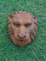 statue d une tête de lion jet d eau en fonte pat rouillé, Jardin & Terrasse, Fonte, Fontaine, Enlèvement ou Envoi, Neuf