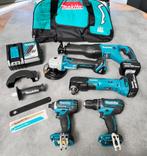 Makita 5-delige 18V accu LXT combiset 5.0Ah gereedschap set, 600 watt of meer, Nieuw, Ophalen of Verzenden, Boor- en Schroefmachine