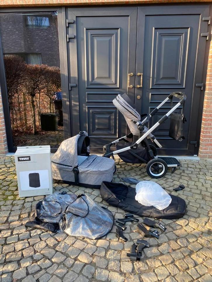 Thule Sleek - Kinderwagen - Full Option, Kinderen en Baby's, Kinderwagens en Combinaties, Gebruikt, Kinderwagen, Overige merken