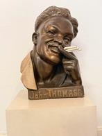 Sculpture en plâtre “Tête d’Homme » - John Thomass (1925), Collections, Marques & Objets publicitaires, Enlèvement ou Envoi