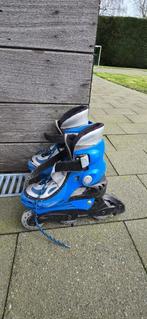 rolschaatsen - blauw, roze en grijs - verschillende maten, Kinderen en Baby's, Gebruikt, Ophalen of Verzenden