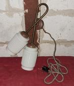 Lamp lampen oud koperen wandlampje, Ophalen of Verzenden