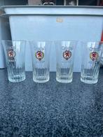 4 tulpjes Cristal Alken gele palm, Verzamelen, Glas en Drinkglazen, Ophalen of Verzenden, Zo goed als nieuw