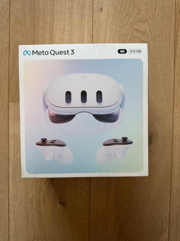 Meta Oculus Quest 3 512GB – Nieuw en geseald, Games en Spelcomputers, Virtual Reality, Nieuw, Pc, VR-bril, Ophalen of Verzenden