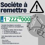 Plaque Z•2025 !!! Société à remettre