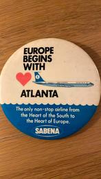 Badge Sabena Atlanta, Ophalen, Gebruikt