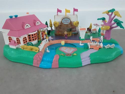 Polly Pocket vintage Bluebird Magical Movin Pollyville 1996, Kinderen en Baby's, Speelgoed | Poppenhuizen, Zo goed als nieuw, Poppenhuis