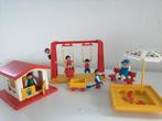 Playmobil 3481 en 3552 Speelhuisje, zandbak en schommel, Kinderen en Baby's, Speelgoed | Playmobil, Gebruikt, Ophalen of Verzenden