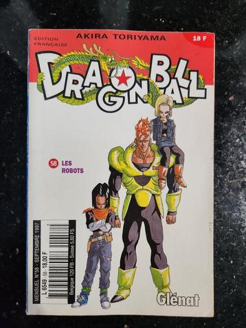 Manga Vintage Dragon Ball Version Kioske Tome 58