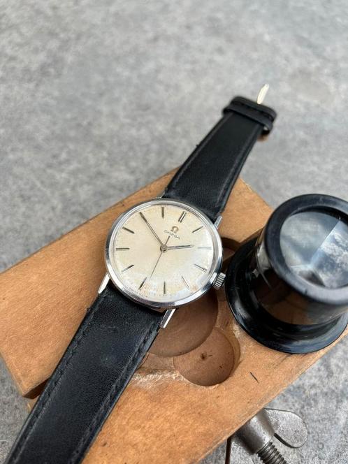 Omega horloge uit 1964, Bijoux, Sacs & Beauté, Montres | Anciennes | Antiquités, Montre-bracelet, Omega, Acier, 1960 ou plus tard