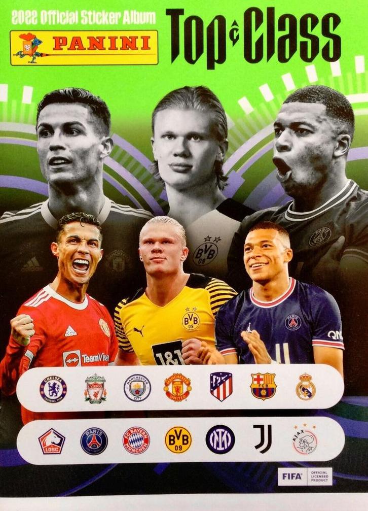Panini volledig leeg voetbal sticker album TOP CLASS 2022, Hobby en Vrije tijd, Stickers en Plaatjes, Nieuw, Sticker, Ophalen of Verzenden