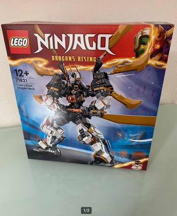 LEGO 71821 NINJAGO - Cole's reusachtige drakenmecha - beschikbaar voor biedingen