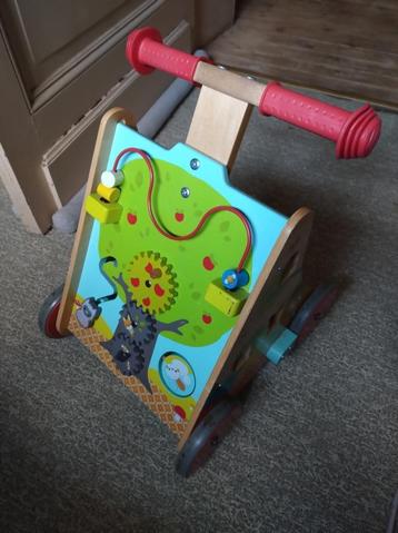 Chariot de marche bois pour bébé beschikbaar voor biedingen