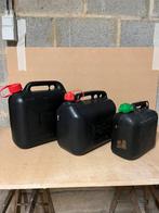 3x Jerrycans, Doe-het-zelf en Bouw, Overige Doe-Het-Zelf en Bouw, Ophalen, Zo goed als nieuw