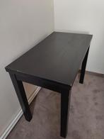 Petite table IKEA noir extensible, 50 tot 100 cm, Gebruikt, Rechthoekig, Vier personen