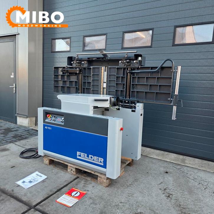 Felder AD51 Schaafbank spiraalas * nieuw * vol opties, Articles professionnels, Machines & Construction | Travail du bois, Enlèvement ou Envoi