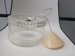 Vintage hanglamp 1970 diamant motief in kunststof, Ophalen, Kunststof