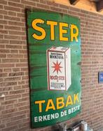Groot Ster Tabak emaille reclamebord, Ophalen