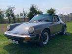 Porsche 911 3.2 L Targa modèle 1984 Gris météore, Auto's, 4 zetels, Zwart, 170 kW, Bedrijf