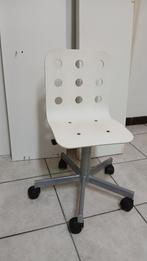 Chaises de bureau enfant ikea blanche jules, Ophalen, In hoogte verstelbaar