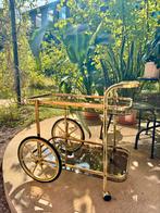 Vintage messing barwagen / serveerwagen, Antiek en Kunst, Ophalen
