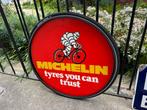 MICHELIN Banden oud reclamebord, Ophalen of Verzenden, Gebruikt, Reclamebord