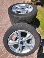 Zomerbanden Michelin 205/55/R16 met originele Ford velgen, 205 mm, Band(en), 16 inch, Gebruikt