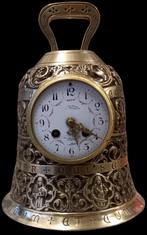 19de eeuwse Neo gotische messing belklok., Antiquités & Art, Antiquités | Horloges, Enlèvement ou Envoi