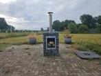 Schanskorf tuinhaard barbecue  compleet, Tuin en Terras, Ophalen, Zo goed als nieuw