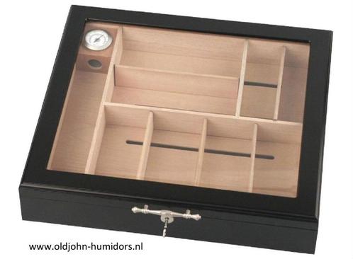 h30 HUMIDOR GROOT  VENSTER - FANTASTISCHE ONDERVERDELING - Z, Collections, Articles de fumeurs, Briquets & Boîtes d'allumettes