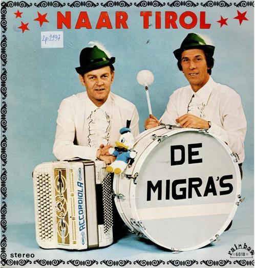 Vinyl, LP   geel lp  /   De Migra's – Naar Tirol, CD & DVD, Vinyles | Autres Vinyles, Autres formats, Enlèvement ou Envoi
