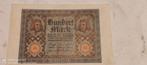 Billet allemand de 100 mark - 1-novembre 1920, Timbres & Monnaies, Billets de banque | Europe | Billets non-euro, Enlèvement ou Envoi