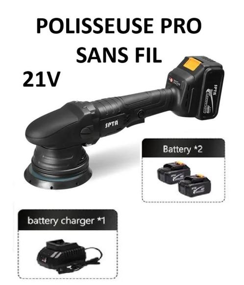 POLISSEUSE SANS FIL POUR FAIRE BRILLER LA VOITURE MOTO BATEA, Autos : Divers, Outils de voiture, Comme neuf, Enlèvement