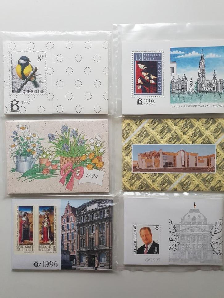 Jaarmappen 2, Postzegels en Munten, Postzegels | Europa | België, Postfris, Postfris, Verzenden