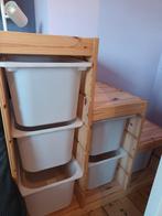 Ikea Trofast opslag 6 houten speelgoedbakken, Ophalen, Gebruikt, Grenenhout
