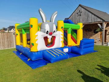 Springkasteel te koop/te ruil +blower! beschikbaar voor biedingen