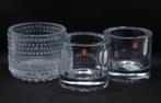 lot van 3 iittala theelichthouders, Overige materialen, Gebruikt, Overige kleuren, Ophalen of Verzenden