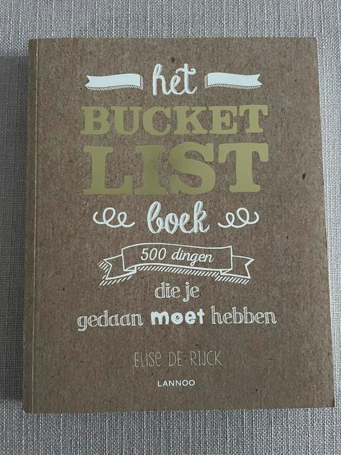 Het Bucket List boek - Elise De Rijck, Boeken, Overige Boeken, Nieuw, Ophalen of Verzenden
