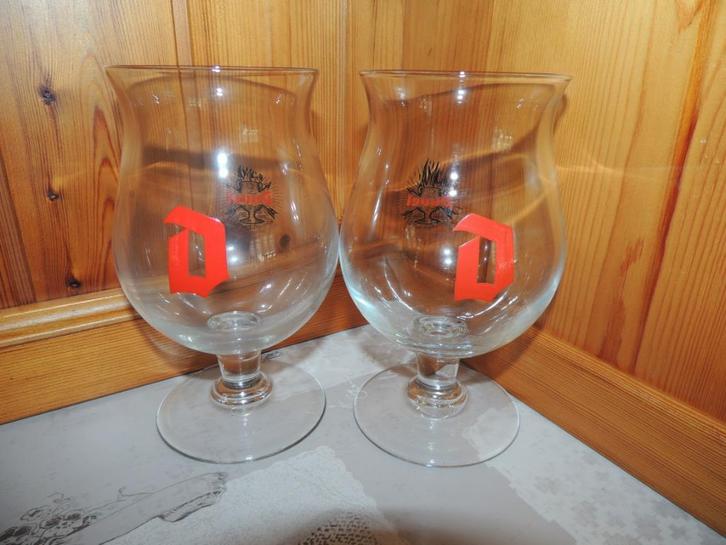 Verre - 1 verre Duvel, Huis en Inrichting, Keuken | Servies, Glas, Ophalen