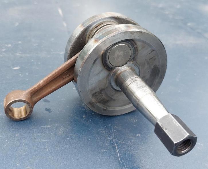 Originele Minarelli AM6 krukas, Motoren, Onderdelen | Merk-onafhankelijk, Gebruikt, Ophalen of Verzenden