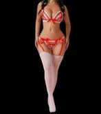 Lingerie sexy 8 (Neuf), Sans marque, Ophalen, Wit, Setje
