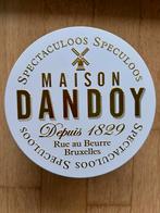 Boîte à biscuits blanc Maison Dandoy H8,5 cm D15 cm, Enlèvement, Neuf