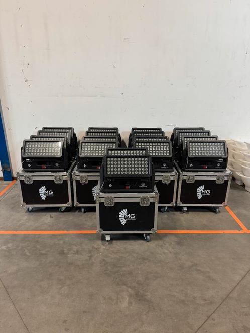 ✅ RGBWA-UV IP65 60X3W 6in1 Flood Par (12), Muziek en Instrumenten, Licht en Laser, Gebruikt, Ophalen