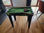 Table de jeux 4 en 1 (billard/babyfoot/ping pong/air hockey), Ophalen, Zo goed als nieuw