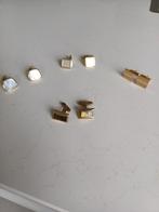 Manchetknopen, Handtassen en Accessoires, Manchetknopen, Ophalen, Zo goed als nieuw, Steen
