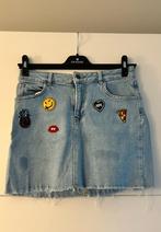 JBC jeansrok met patches, Kleding | Dames, Rokken, Maat 38/40 (M), Blauw, JBC, Ophalen of Verzenden