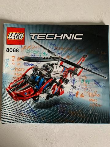 Lego Technic 8068 Helikopter - 100% compleet, GEEN DOOS