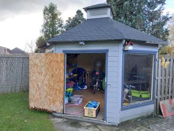 Houten prieel, Tuin en Terras, Overkappingen, Ophalen, Gebruikt, Overige typen