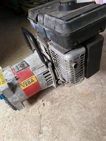 VEBA HZ50 generator stroomgroep 2x220V beschikbaar voor biedingen